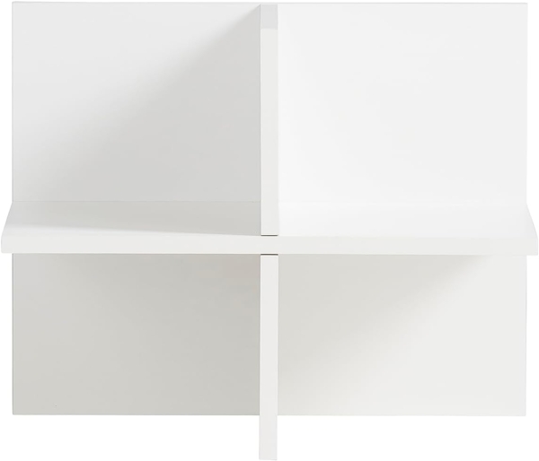 SCHILDMEYER Regal Büroregal Regalkreuz Bücherregal Regaleinsatz weiß 47,5x38,4 cm Bild 3