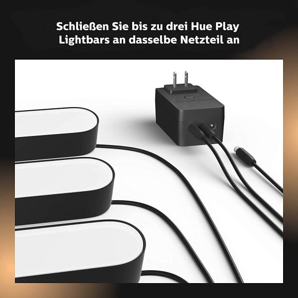 Philips Hue Play Lightbar Doppel Pack - Schwarz Bild 13