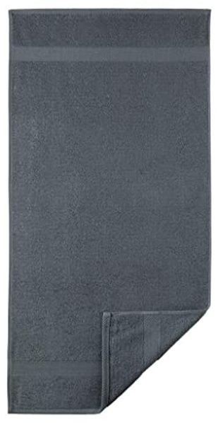Diamant Waschhandschuh 15x21cm grau 450g/m² 100% Baumwolle