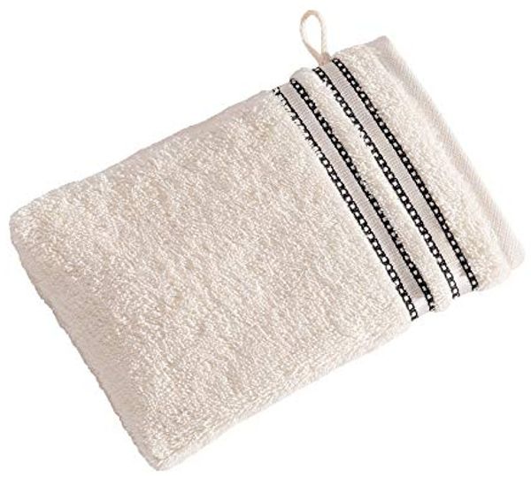 Vossen Handtücher Cult de Luxe | Waschhandschuh 16x22 cm | weiß
