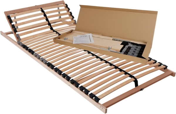 Lattenrost BeCo Easy Star, Kopfteil verstellbar, 90x200 cm