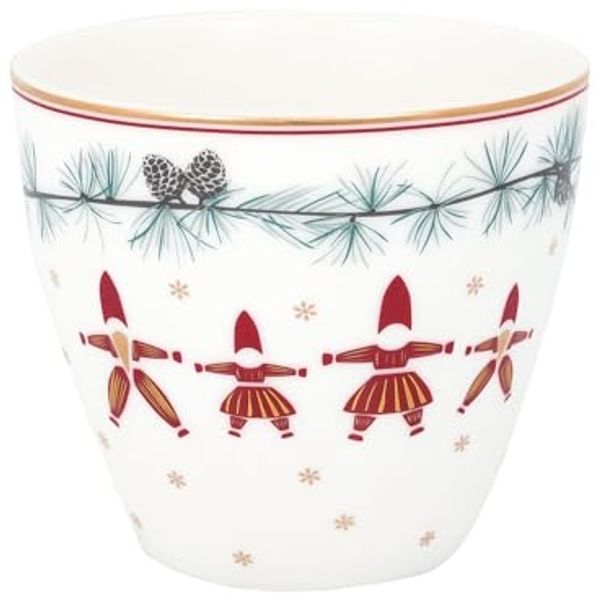 Greengate Latte Becher Juana white