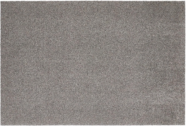andiamo Fußmatte Samson – waschbare Fussmatte innen – rutschfeste und saugfähige Schmutzfangmatte aus Baumwolle – pflegeleichte Türmatte 60x100 cm cm, Granit