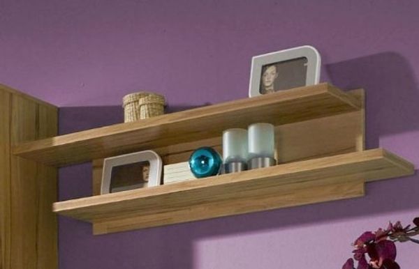 Wandboard Regal Bücherregal Ablage Kernbuche teilmassiv geölt