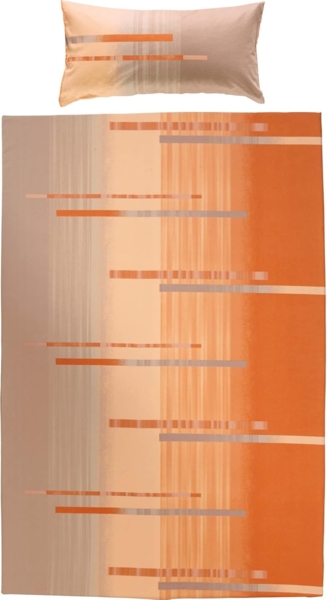 Erwin Müller Bettwäsche Bettwäsche, Biber, 2 teilig, Flanell Streifen Bild 2