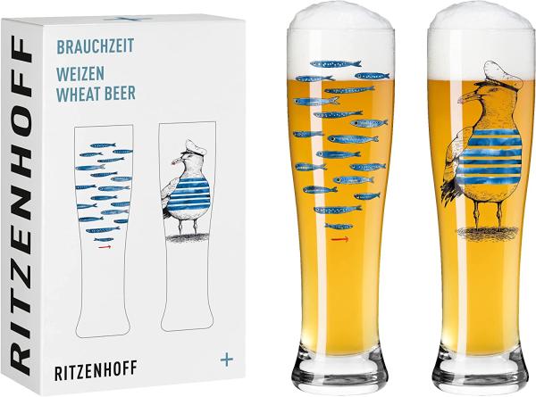 Ritzenhoff 3481007 Weizenbierglas-Set #7 BRAUCHZEIT Daniela Garreton 2022