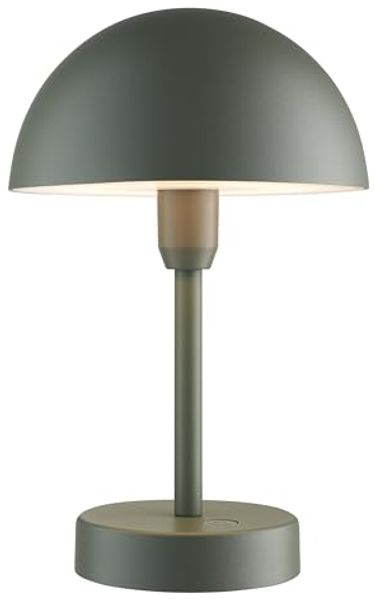 Nordlux Ellen to go LED Akku Tischleuchte olivgrün für Außen und Innen IP44 3000K dimmbar
