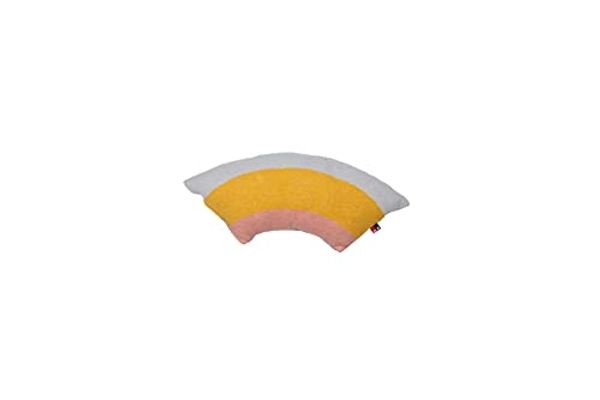 Kuschelkissen Regenbogen gefüllt Baumwolle/ Flanell