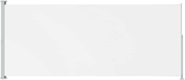 vidaXL Seitenmarkise Ausziehbar 180x500 cm Creme 313406
