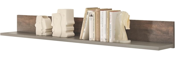 Wandboard Piano in Eiche und grau 152 cm