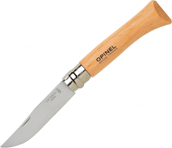Messer Opinel Nº7 8,5 cm Edelstahl Buchenholz