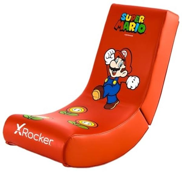 X Rocker Nintendo Super Mario™ Floor Rocker Gaming-Bodensessel im Super Mario Design für Kinder