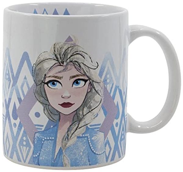 Tasse mit Frozen Motiv 325ml aus Keramik Anna & Elsa 11oz Kindertasse Mädchen