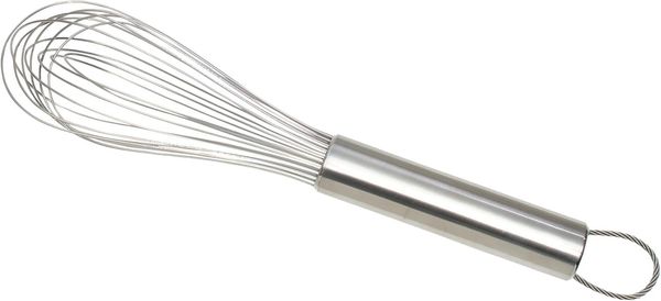 Kitchen Craft Professional Edelstahl-Schneebesen mit 11 Drahtschlaufen, 30 cm