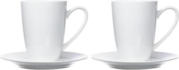 Ritzenhoff & Breker BIANCO Latte Macchiato-Set 4- teilig