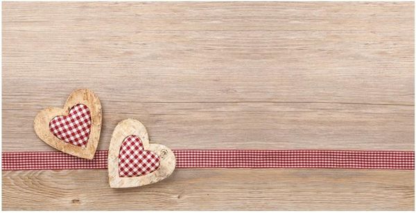 matches21 HOME & HOBBY Läufer Küchenläufer Holz-Optik Landhaus rutschfester Flur Teppich, rechteckig, Höhe: 5 mm, Waschbarer Küchenteppich 60x120 cm für Küche, Schlafzimmer