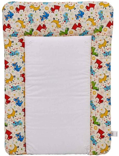 Wickelauflage Hündchen 2-seitig abnehmbarer Ersatzbezug 70x50,1888-12