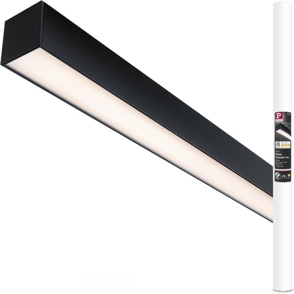 Paulmann Einspeisung für Lichtleiste Linion Power Channel 17 W Aluminium schwarz dimmbar warmweiß