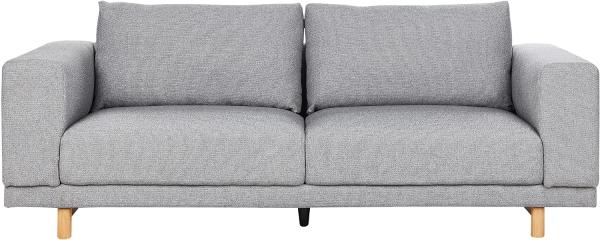 3-Sitzer Sofa hellgrau NIVALA