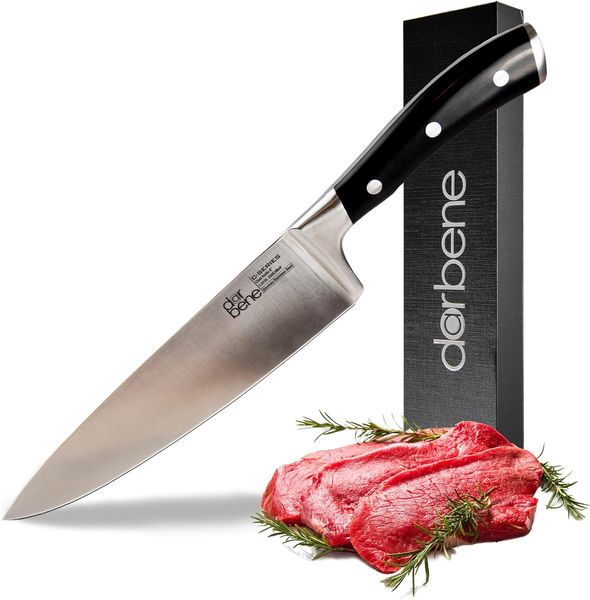 DarBene Chefmesser C-Series 20cm Kochmesser - ABS Griff