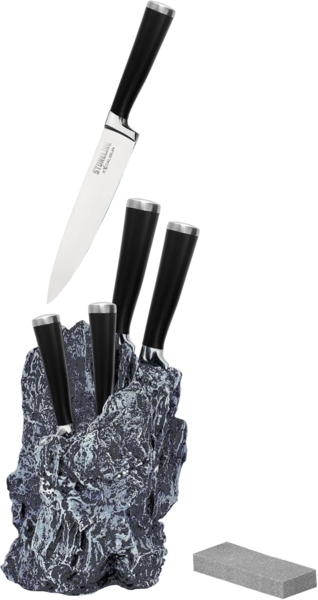 STONELINE Messer-Set (Messer-Set, 7-tlg, 1x Kochmesser ca. 34 cm)