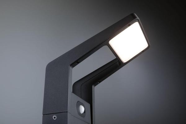 Paulmann 94860 LED Pollerleuchte Juntea Bewegungsmelder Anthrazit IP44 3000K Bild 12