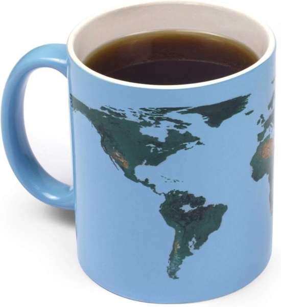 Thumbs Up glowrmug die Tasse Globale Erwärmung, Keramik, Blau, 11 x 9 x 8 cm Bild 2