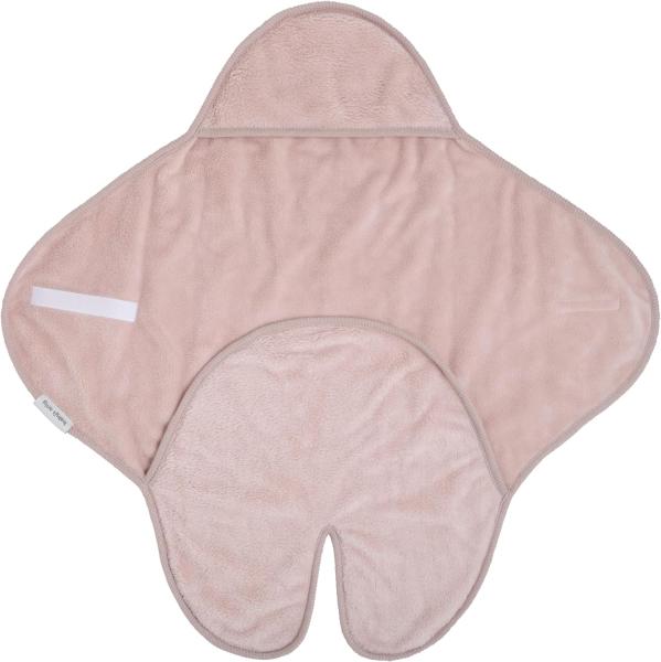 Baby´s Only Kapuzendecke mit Füßen Cozy alt rosa Rosa