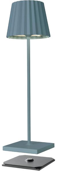 Sompex 'Troll' LED-Tischleuchte inkl. Ladestation, Blau
