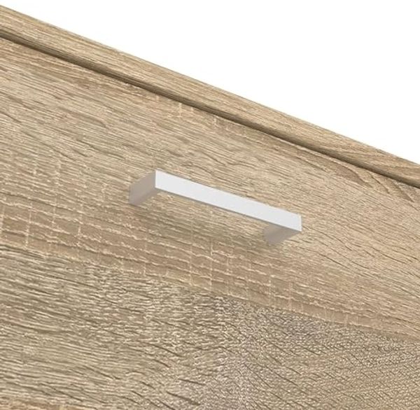 Duero Kommode mit 3 Schubladen Struktur aus Eiche 74,1 x 35,95 x 69,9 cm Bild 7