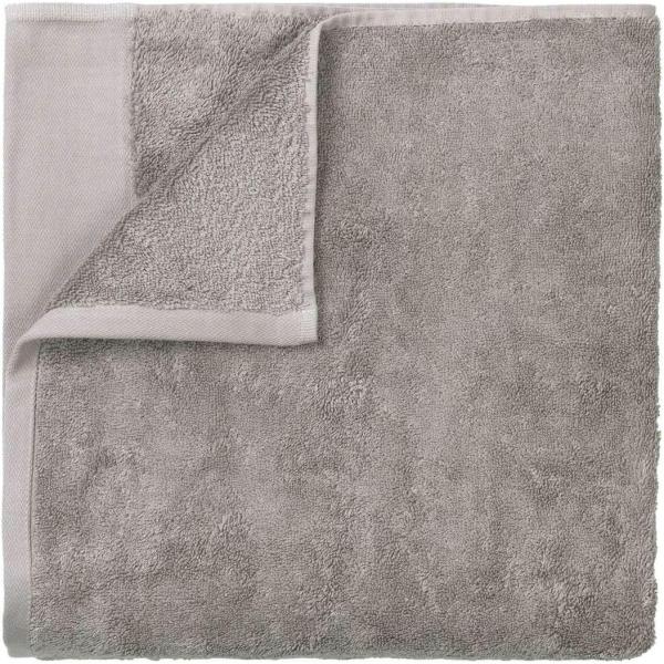 Blomus RIVA Bad-Handtuch, Badehandtuch, Handtuch, Baumwolle, elephant skin, 100 x 50 cm, 69126