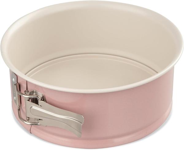 Springform Rundform Backform Kuchenform Retro Rosa D18cm x H8cm Dr. Oetker 4650