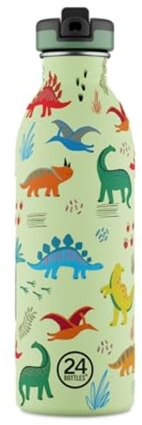 24 Bottles Trinkflasche Kids Urban Bottle Jurassic Friends 500ml