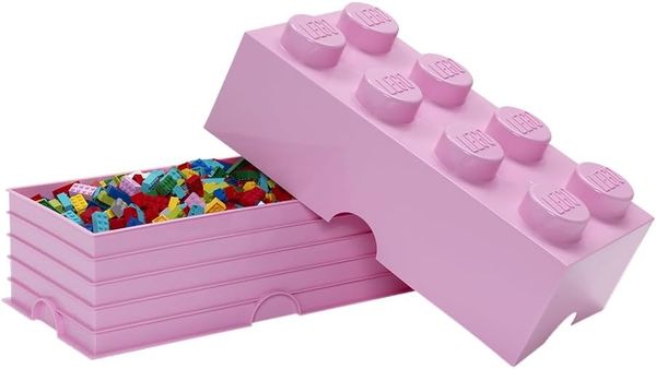 Lego 'Storage Brick 8' Aufbewahrungsbox rosa Bild 2