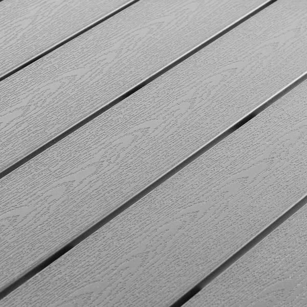 Alu Nonwood Gartentisch Esstisch Outdoortisch Anthrazit/Grau160x90cm Bild 2