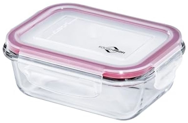 Lunchbox/Vorratsdose Glas rechteckig, klein