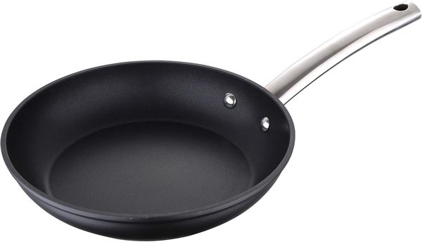 Pfanne Masterpro BGMP-3553 Schwarz Aluminium Schwarz/Silberfarben Geschmiedetes Aluminium 28x5,5 cm