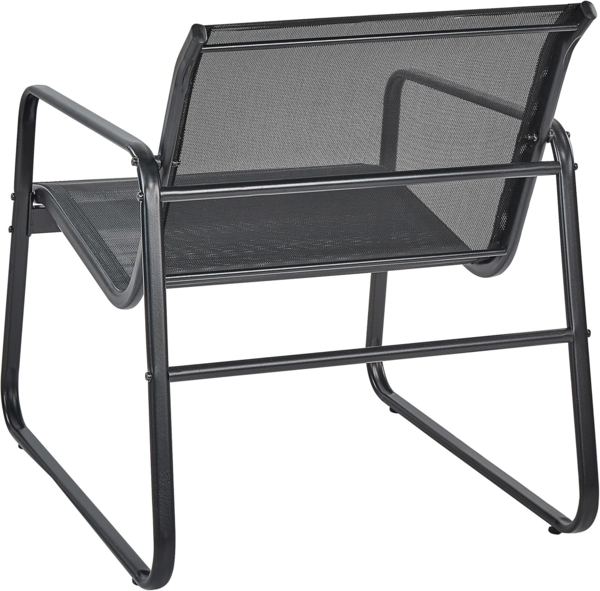 Lounge Set BARREA Metall Schwarz Bild 6