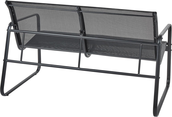 Lounge Set BARREA Metall Schwarz Bild 9