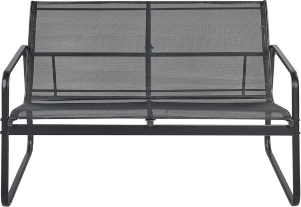 Lounge Set BARREA Metall Schwarz Bild 8