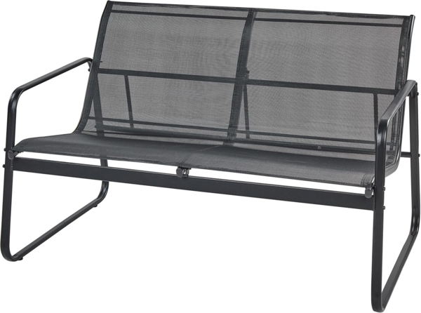 Lounge Set BARREA Metall Schwarz Bild 7