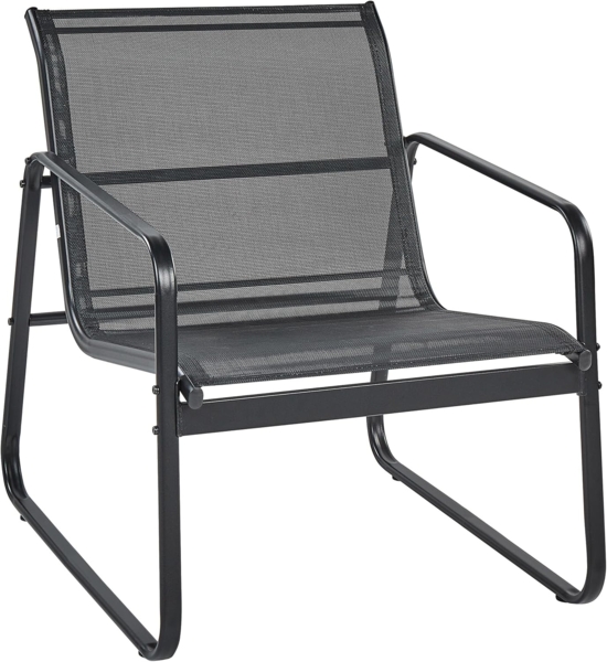 Lounge Set BARREA Metall Schwarz Bild 4