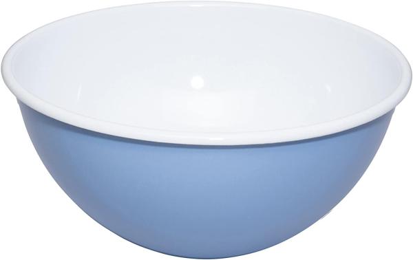 Riess Obstschüssel Emaille Salatschüssel | 22cm Medium Blue