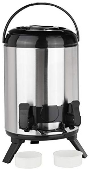 HI 9 Liter Edelstahl Warmhalte-Airpod mit 2 Zapfhähnen 26106