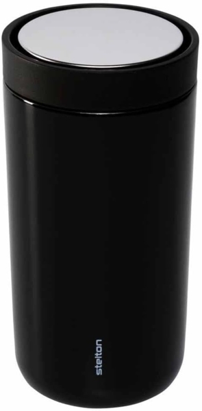 Stelton To Go Click Becher 0,2 l Black Trinkbecher