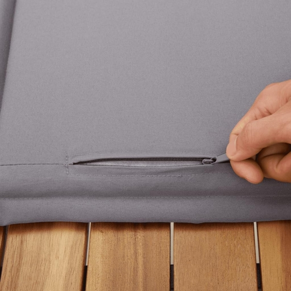 vidaXL 11-tlg. Garten-Essgruppe mit Kissen Beigemischung Poly Rattan 3210672 Bild 9