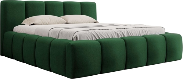 Polsterbett Koweni (Farbe: Kronos 19, Größe: 140 x 200)