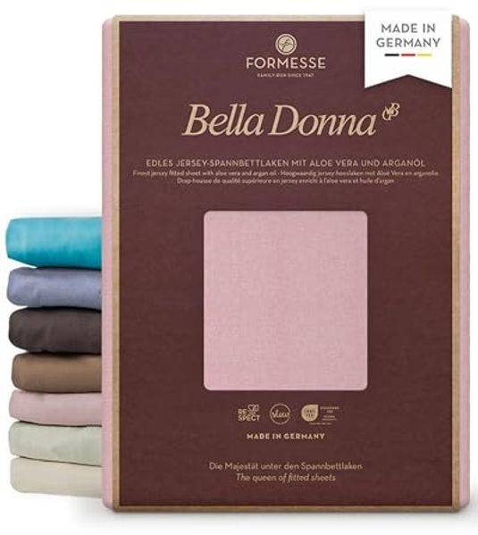 Formesse Bella-Donna Jersey Spannbettlaken|200x220 - 200x240 cm| altrose