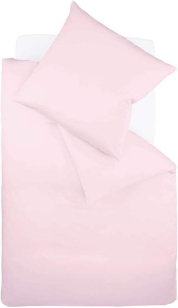 Fleuresse Mako-Satin-Bettwäsche colours rose 4040 155 cm x 200 cm