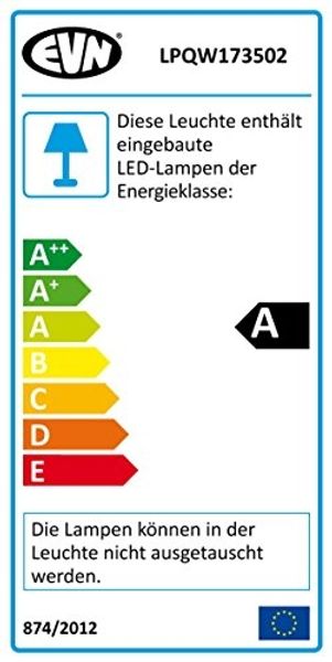 EVN Lichttechnik LED Einbau Panel ws 15W 3000K 172x172mm LP QW 173502 Bild 2